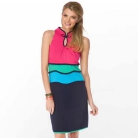 Lilly Pulitzer Marci Color Block Dress - Picture 2 of 8